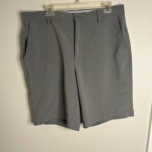FootJoy Men's Gray Flat Front Shorts